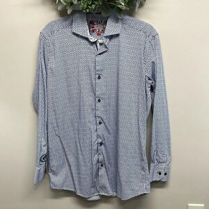 7 Downie St. Long Sleeve Contemporary Fit Button Up Sport Dress Shirts M (4)